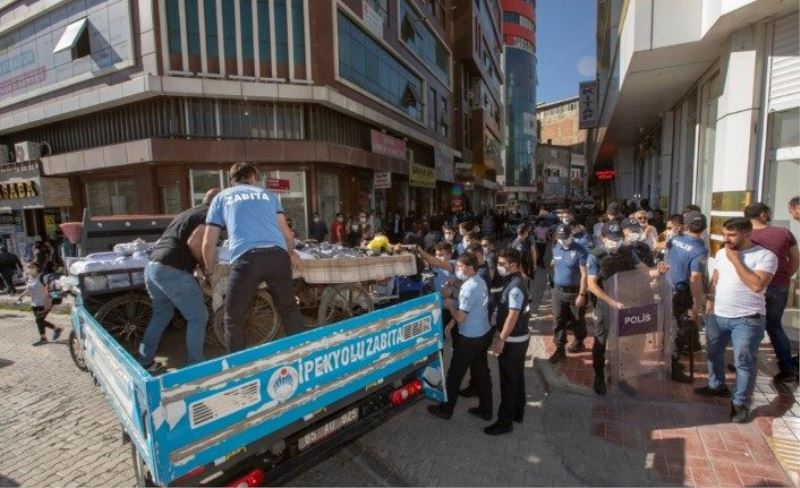 Ordu Caddesi'nde işgale izin yok