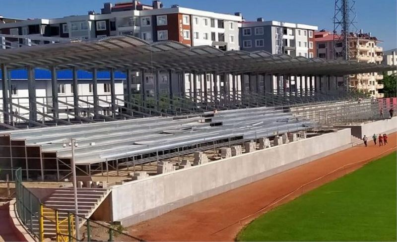 Van Şehir Stadı tribünleri yenileniyor