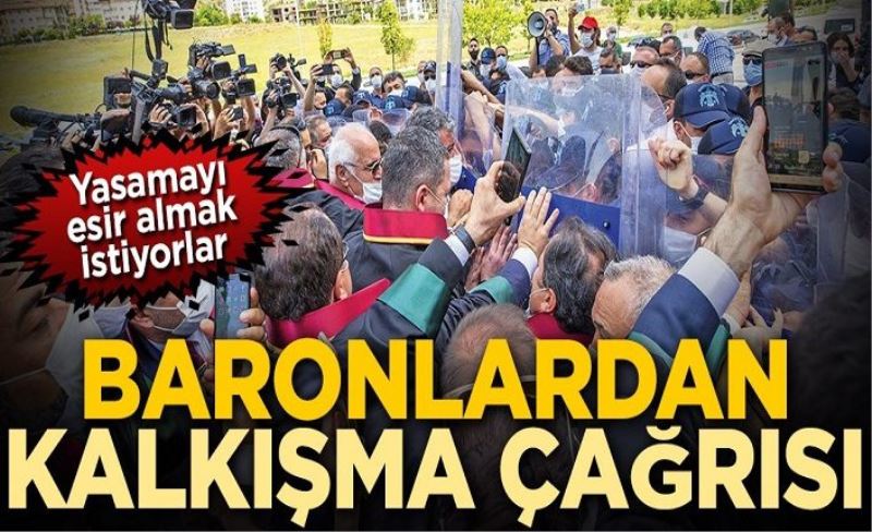 Yasamayı esir almak istiyorlar! Baronlardan kalkışma çağrısı