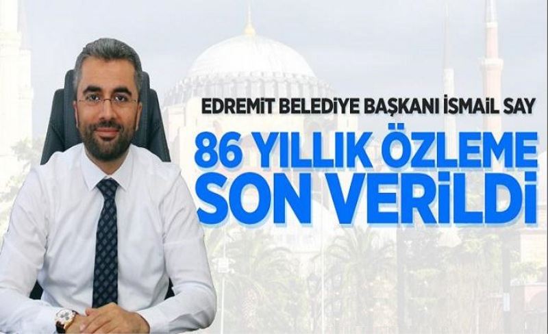 Say: 86 yıllık Ayasofya hasreti son buldu