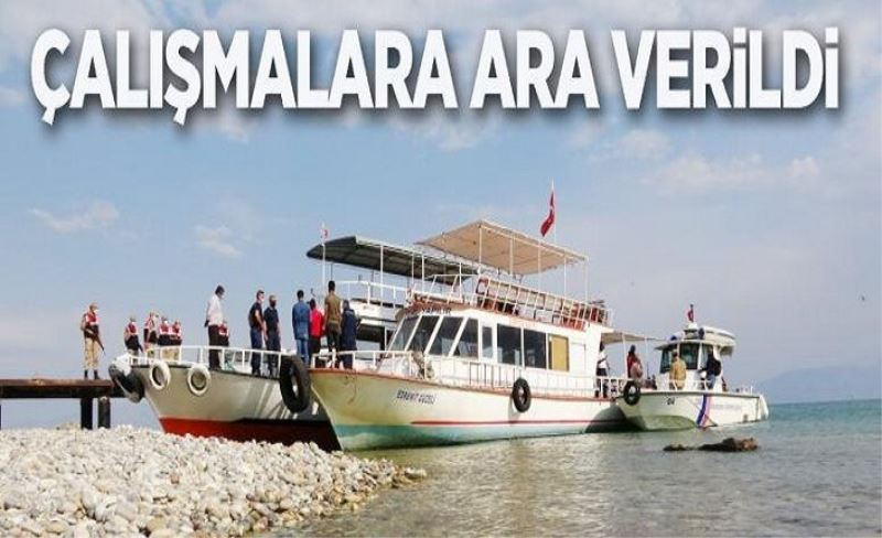 Batan tekneyi kurtarma çalışmalarına ara verildi