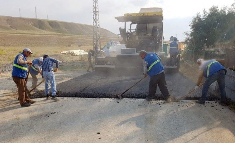 Büyükşehir'den asfalt çalışmaları