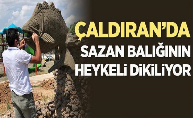 Çaldıran'da sazan balığı heykeli dikilecek