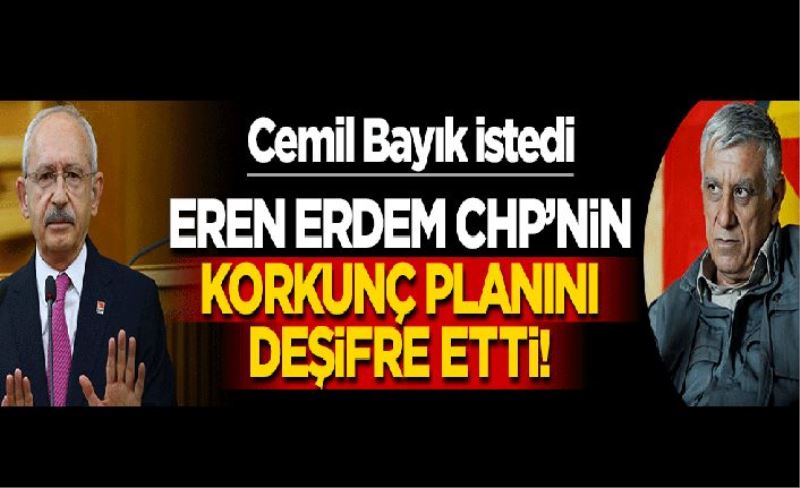 CHP'li Eren Erdem planı açık etti: Sonu PKK'ya toprak vermeye kadar gidecek korkunç hazırlık