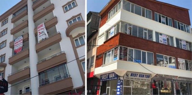 İpekyolu Belediyesi 20 binanın dış cephesini yeniledi