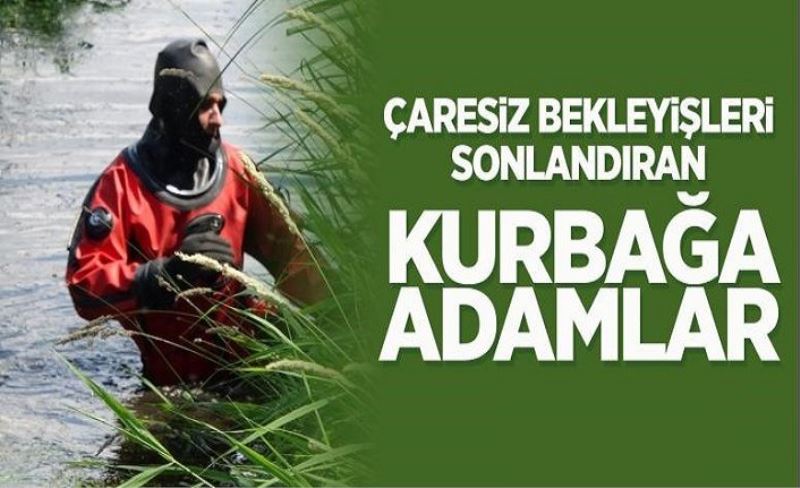 Kurbağa adamların yükü ağır