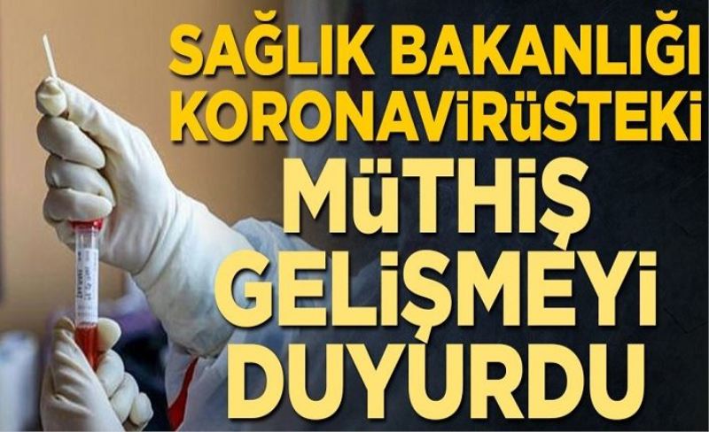 Sağlık Bakanlığı duyurdu! Koronavirüs tedavisinde kullanılacak ilaca üretim ruhsatı verildi