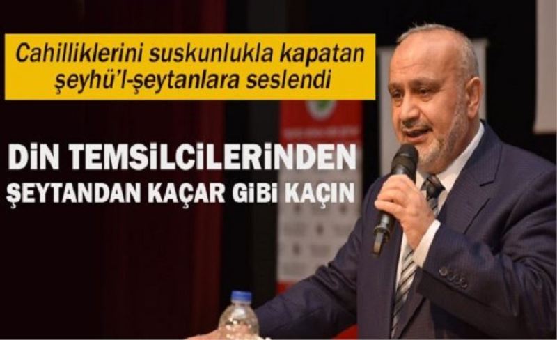 Şevki Yılmaz, "Allah peygamberlerine bile dinin temsil yetkisini vermedi!"