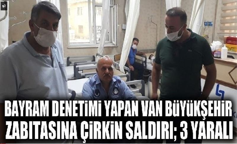 Seyyar satıcılar, zabıtalara saldırdı: 1'i ağır 3 yaralı