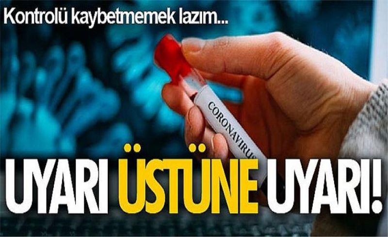 Van için: Uyarı üstüne koronavirüs uyarısı!