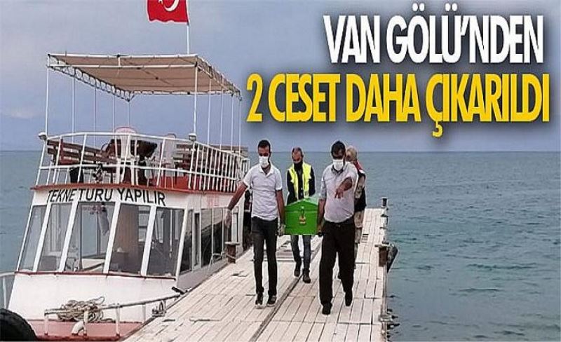 Van Gölü’nden 2 ceset daha çıkarıldı