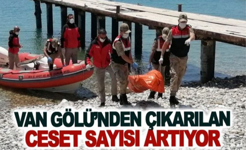 Van Gölü’nden çıkarılan ceset sayısı artıyor