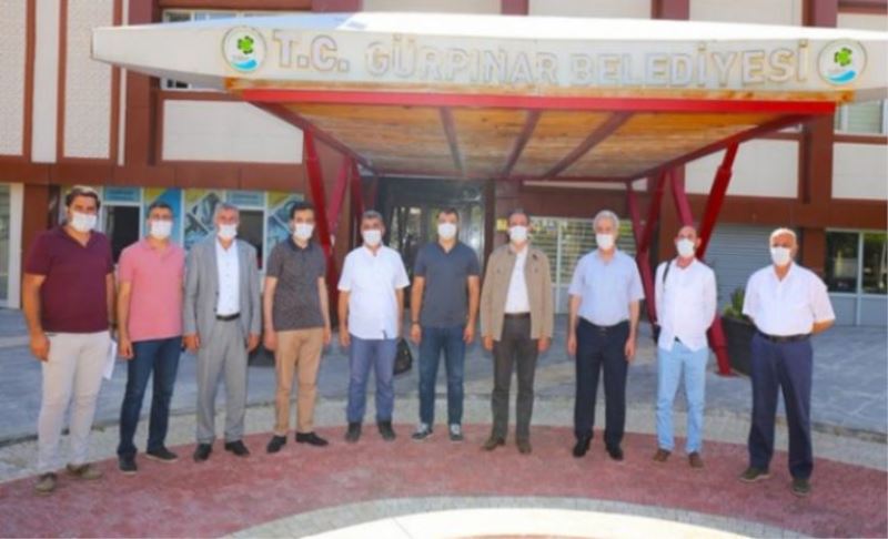 Van Kültür Turizm yöneticilerinden Gürpınar Belediye Başkanı Tanış’a ziyaret
