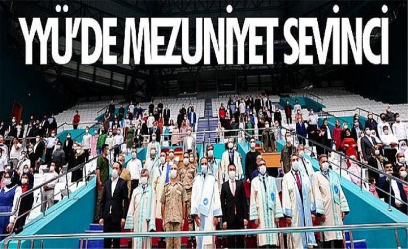 YYÜ’de mezuniyet sevinci