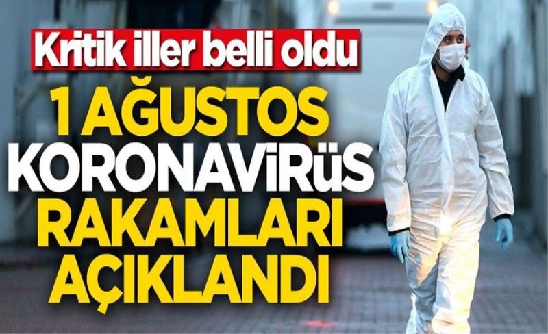 1 Ağustos koronavirüs bilançosu açıklandı! Bakan Koca duyurdu: Yeni vaka sayımız...