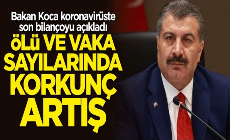 29 Ağustos koronavirüs bilançosu açıklandı! Bakan Koca duyurdu: Yeni vaka sayımız...