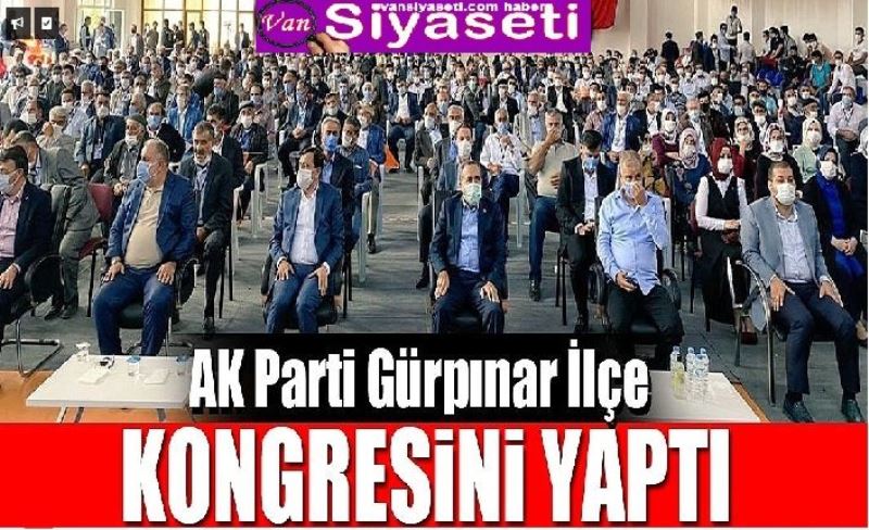 AK Parti Gürpınar İlçe kongresini yaptı