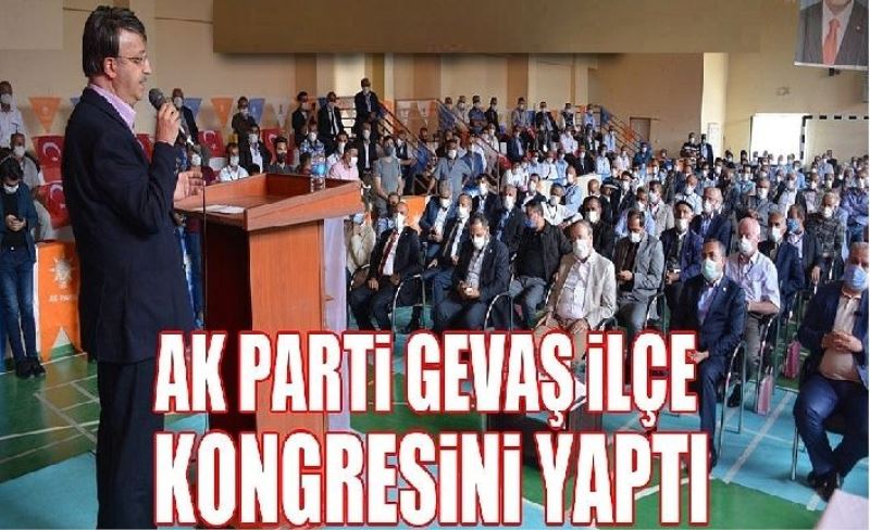 AK Parti Gevaş ilçe kongresi yapıldı