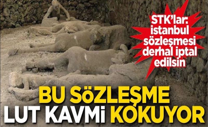 Bu sözleşme Lût kavmi kokuyor