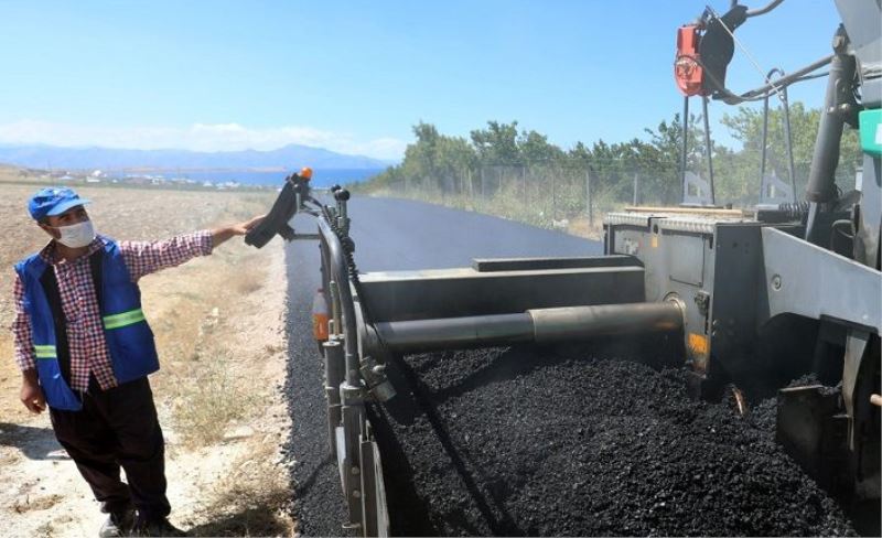 Büyükşehir, Mollakasım yolunu asfaltladı