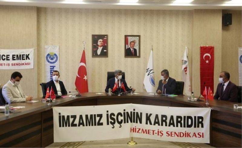 Büyükşehir ve Hizmet İş arasında toplu sözleşme imzalandı