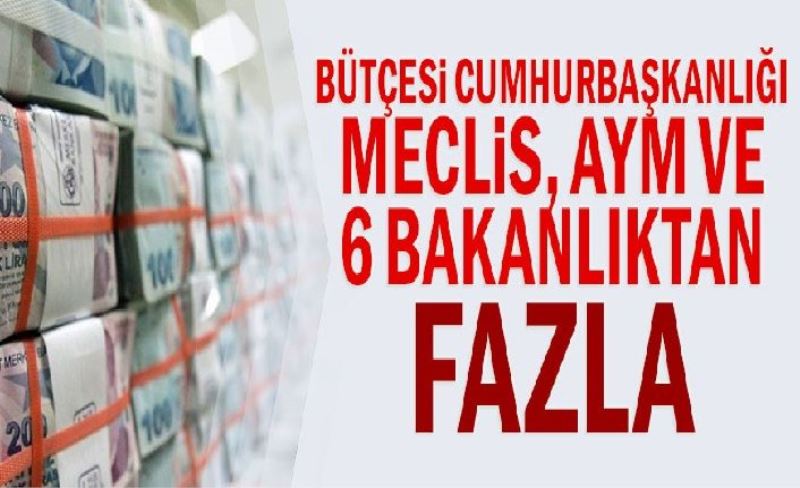 Cezaevlerinin bütçesi, 6 bakanlığın bütçesini solladı