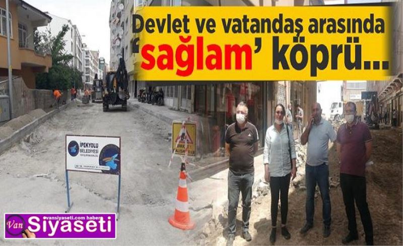 Devlet ve vatandaş arasında ‘sağlam’ köprü…