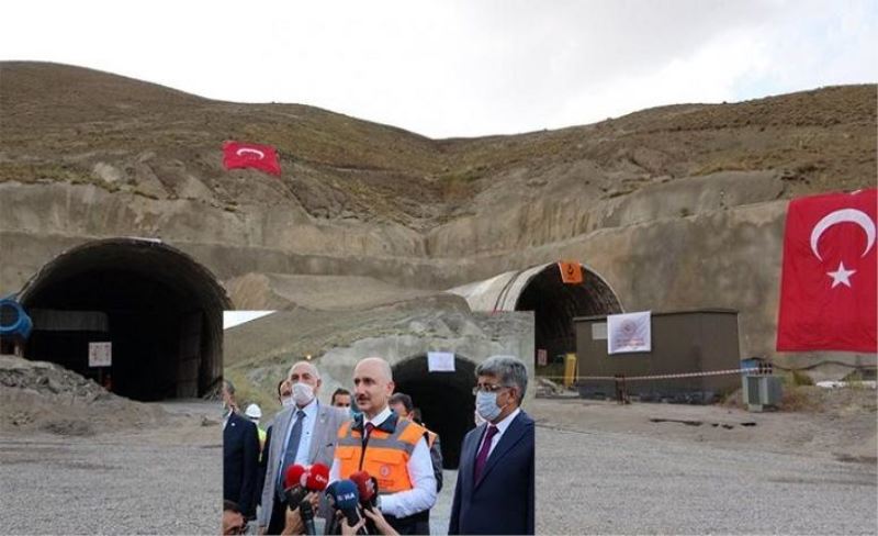 Güzeldere Tüneli 2022 yılına girilmeden tamamlanacak