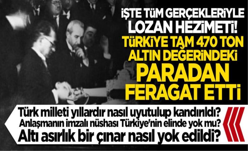 Prof. Dr. Mehmet Hakan Sağlam: Türkiye 470 ton altın değerindeki paradan feragat etti