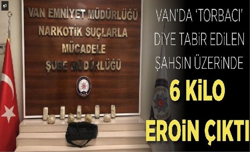 Van'da bir şahsın üzerinde uyuşturucu ele geçirildi