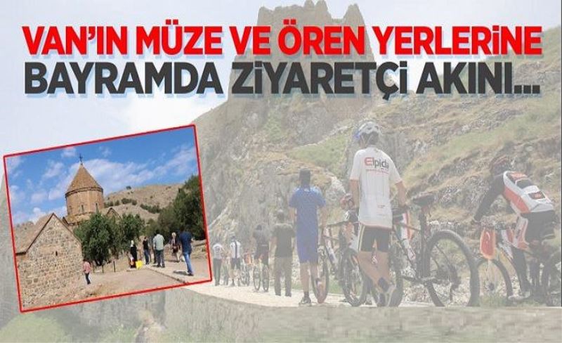 Van'daki tarihi yerler ziyaretçi akınına uğradı
