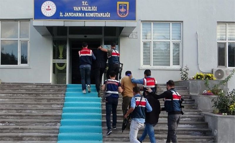 Van merkezli terör operasyonu: 12 gözaltı