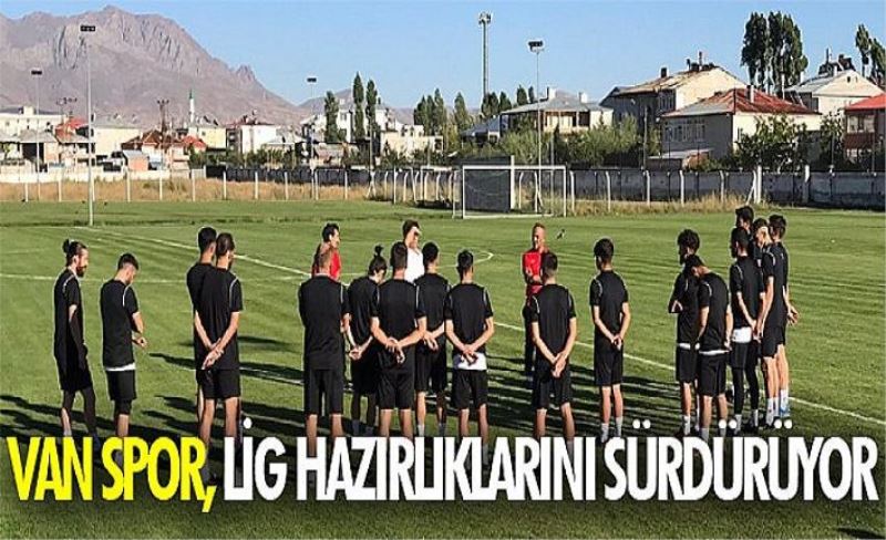 Van Spor, lig hazırlıklarını sürdürüyor