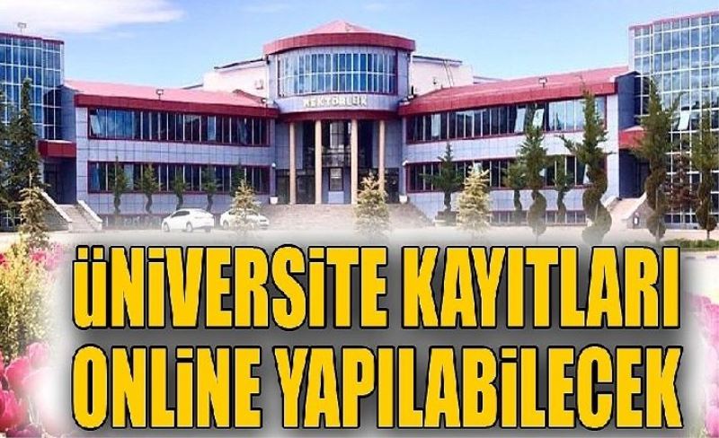 Van YYÜ'de öğrenci kayıtları online yapılabilecek