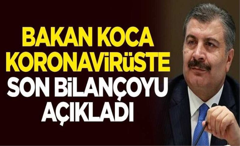9 Eylül Türkiye'de koronavirüs tablosu.. Sağlık Bakanı Fahrettin Koca, koronavirüste son bilançoyu açıkladı