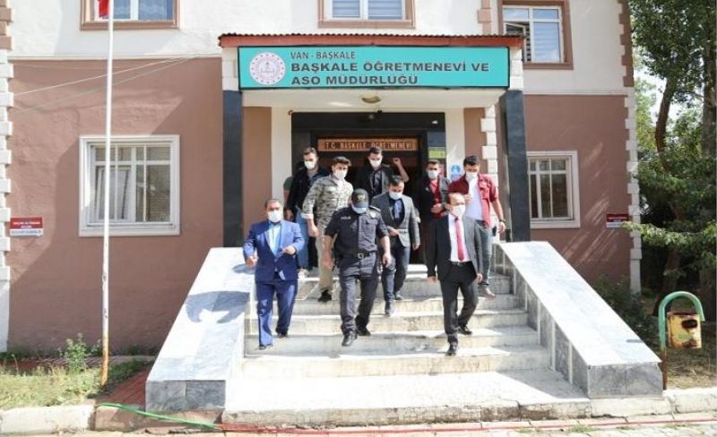 Başkale'de koronavirüs denetimleri yapıldı