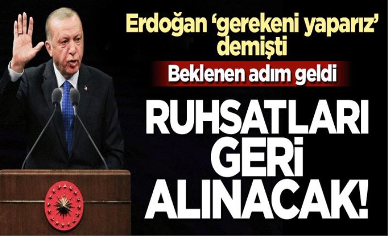 Erdoğan 'gerekeni yaparız' demişti! Avukatlara 'meslekten men' cezası geliyor