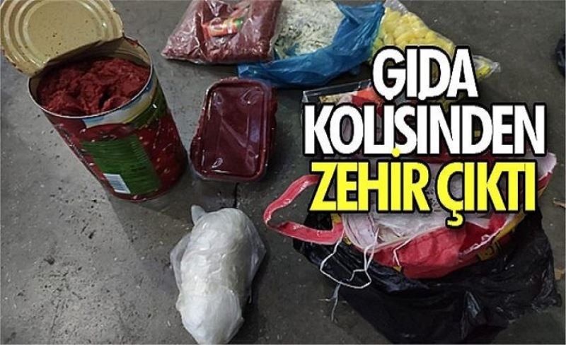 Gıda kolisinden zehir çıktı