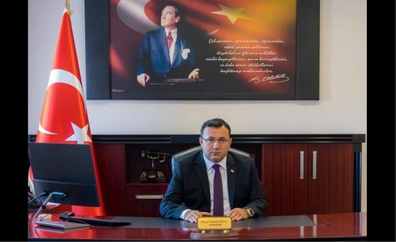Kaymakam Dinç, görevine başladı