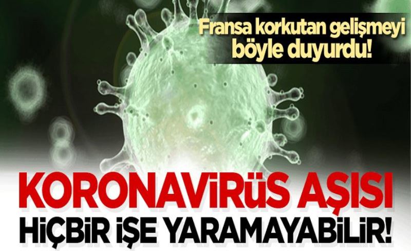 Koronavirüs aşısı hiçbir işe yaramayabilir! Tehlikeli gelişme