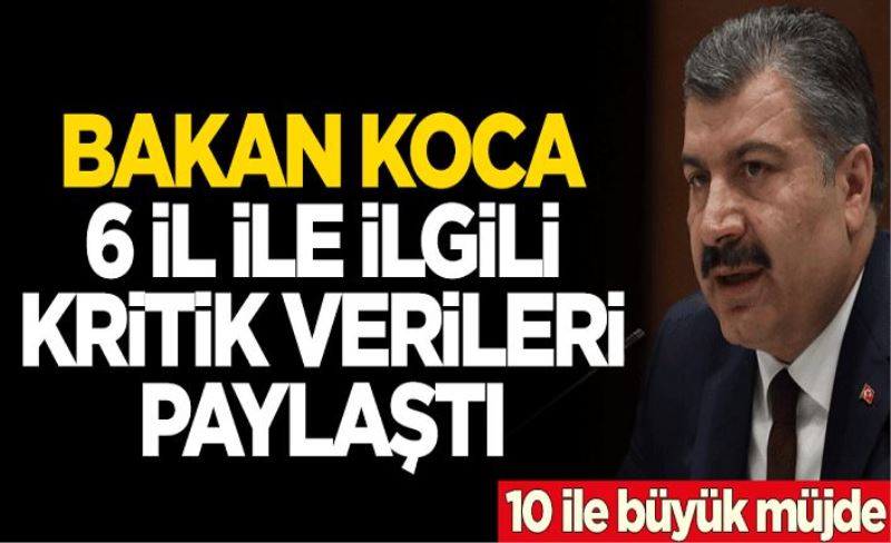 Sağlık Bakanı Fahrettin Koca'dan flaş sözler