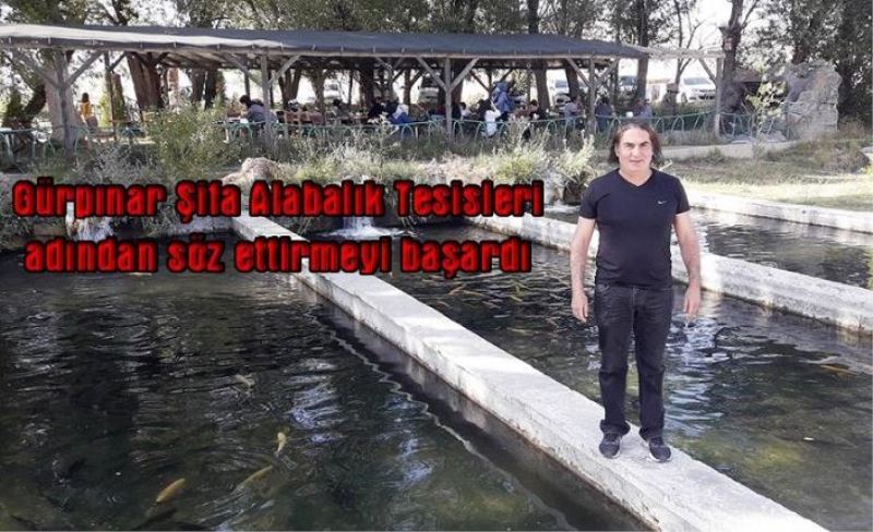 Gürpınar’daki Şifa Alabalık Tesisleri’ne yoğun ilgi…