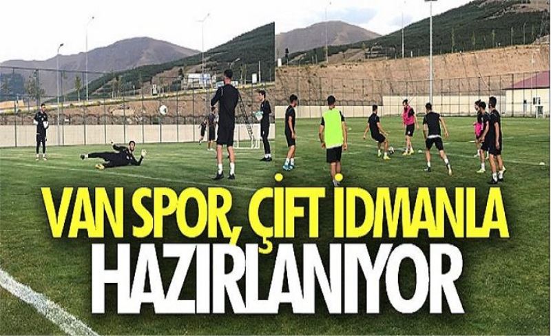 Van Spor, çift idmanla hazırlanıyor