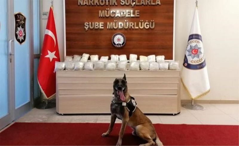 Van’da 23 kilo uyuşturucu ele geçirildi