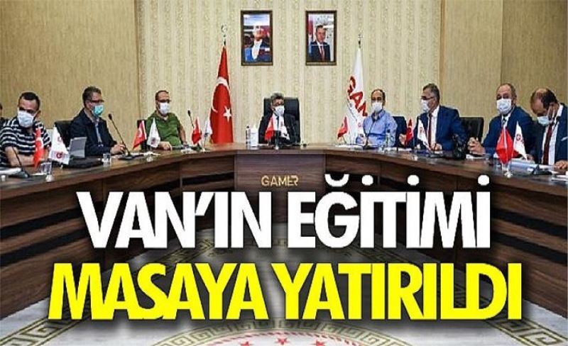 Van’ın eğitimi masaya yatırıldı