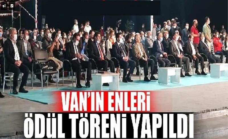 Van’ın enleri ödül töreni yapıldı