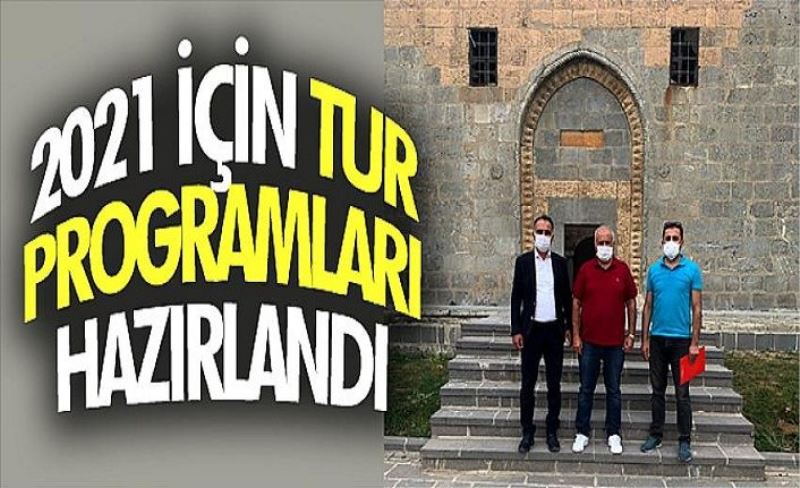 2021 için tur programları hazırlandı