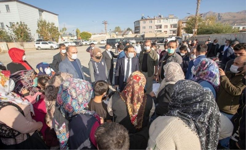 Başkan Vekili Aslan Bostaniçi Mahallesi’nde…