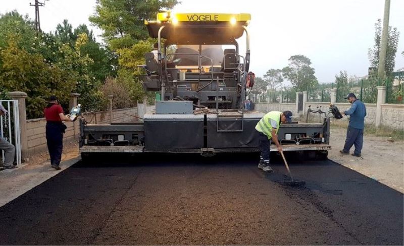 Mollakasım’daki yol ve asfalt çalışmaları tamamlandı