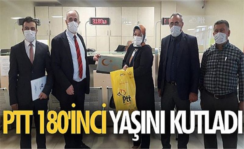 PTT 180'inci yaşını kutladı